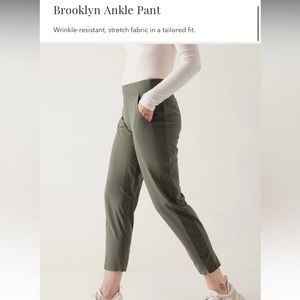 Athleta NWT Brooklyn Ankle Pants